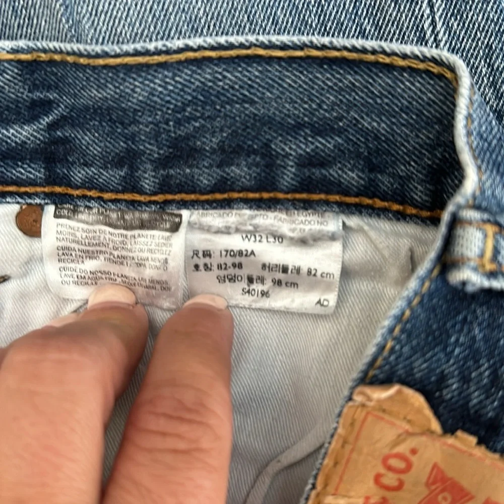 LEVIS vintage jeans 32x30 blank red tag - Picture 5 of 9